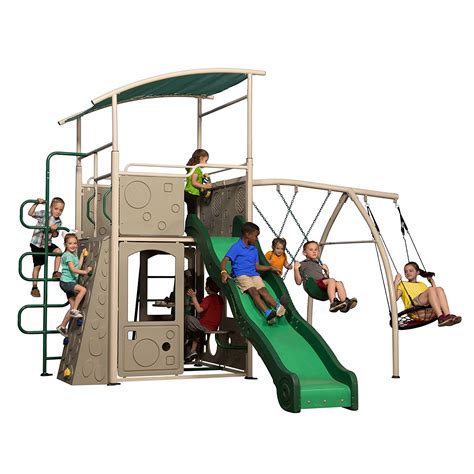 metal playground set|outdoor metal swing sets clearance.